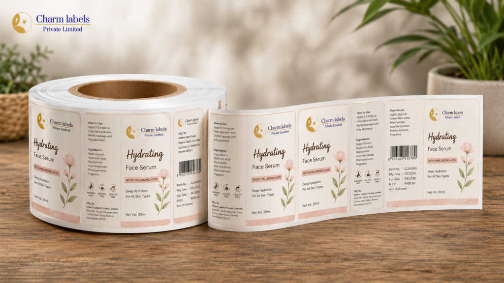 Beauty products are often judged before they are opened or tested. Customers first notice the bottle, jar, tube, box, colour combination, and printed product information.